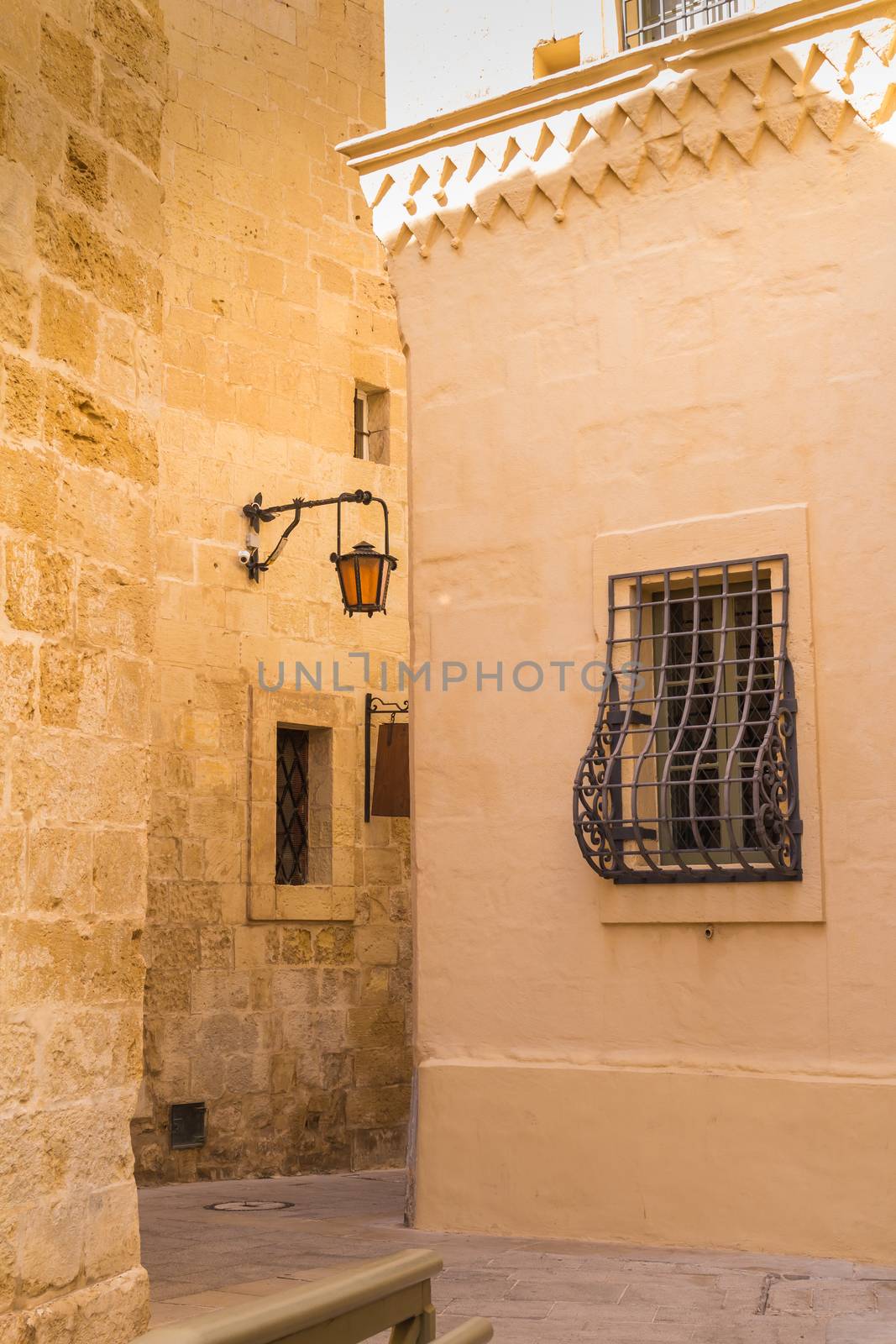 Narrow streets of Mdina, island Malta by YassminPhoto