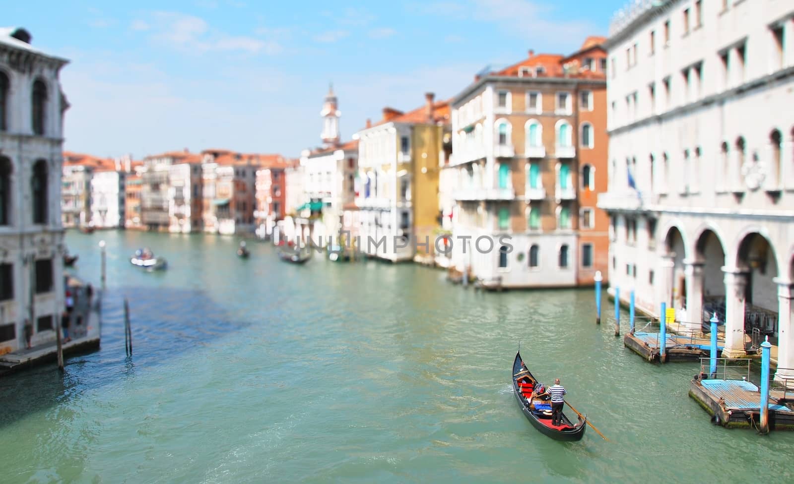 Venice gondola by hamik