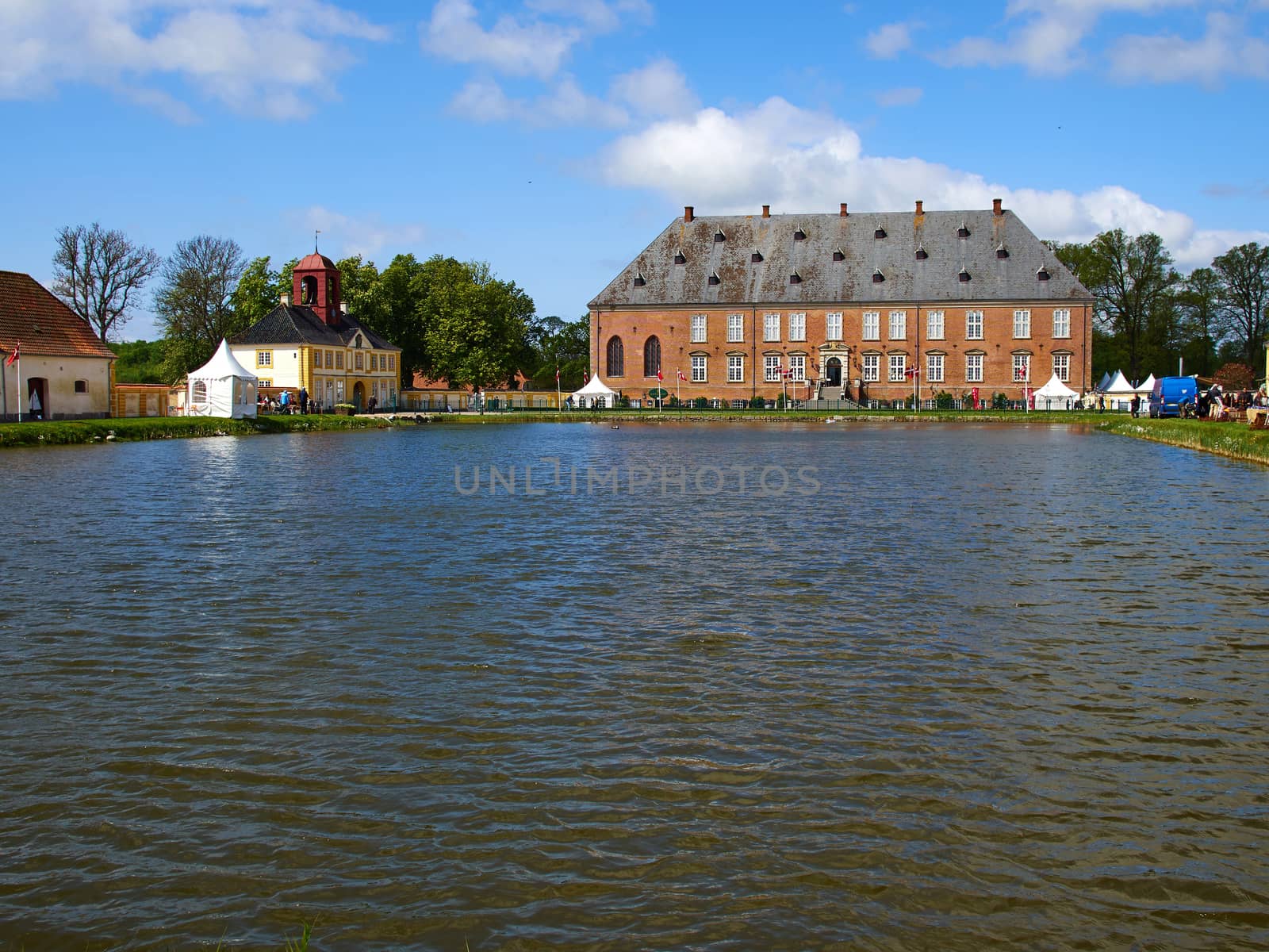 Valdemars Castle Slot Taasinge Funen Denmark a great tourist attraction