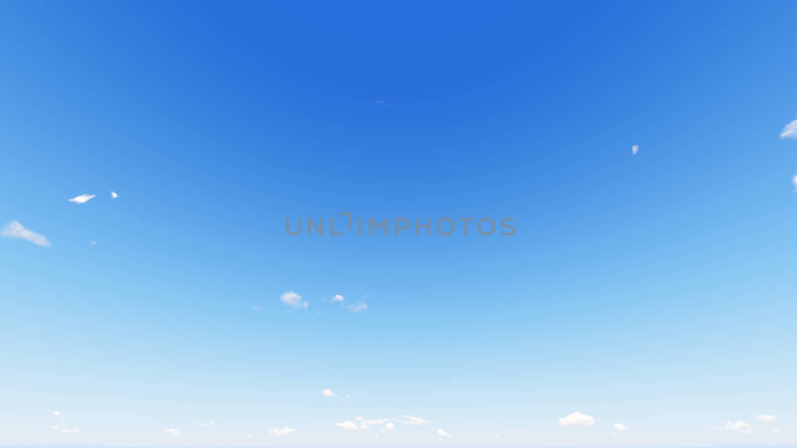 Cloudy blue sky abstract background, blue sky background with tiny clouds, 3d rendering

