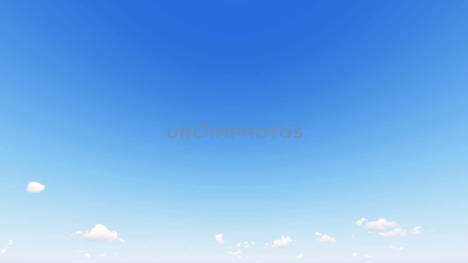 Cloudy blue sky abstract background, blue sky background with tiny clouds, 3d rendering

