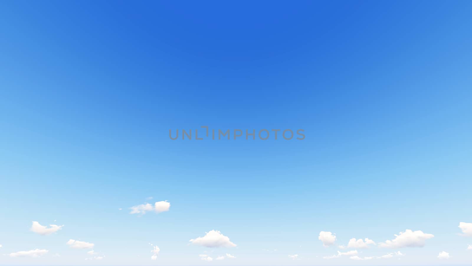 Cloudy blue sky abstract background, blue sky background with tiny clouds, 3d rendering

