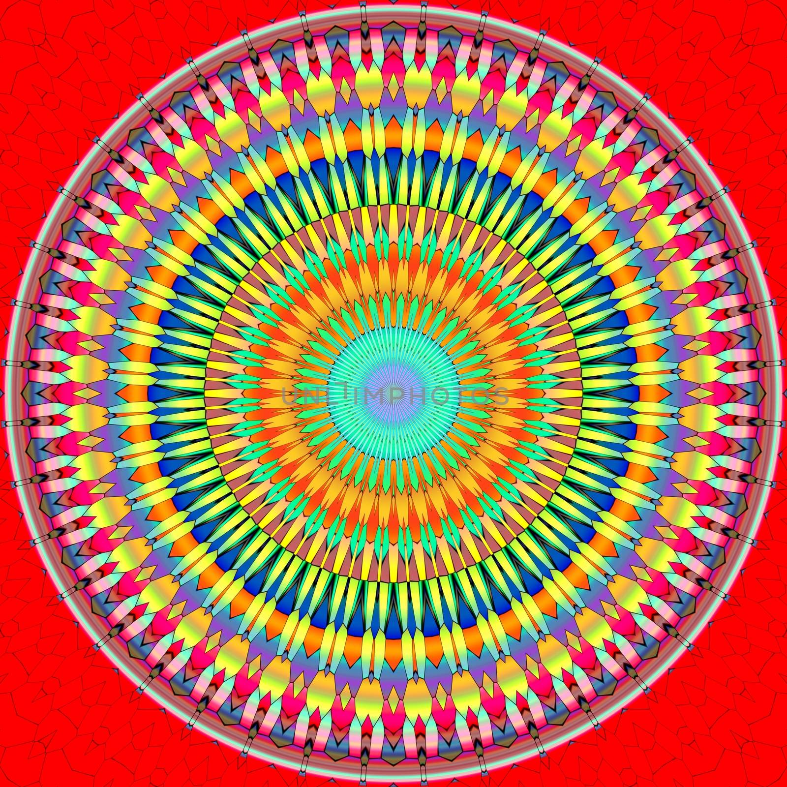 Mandala circle by hamik