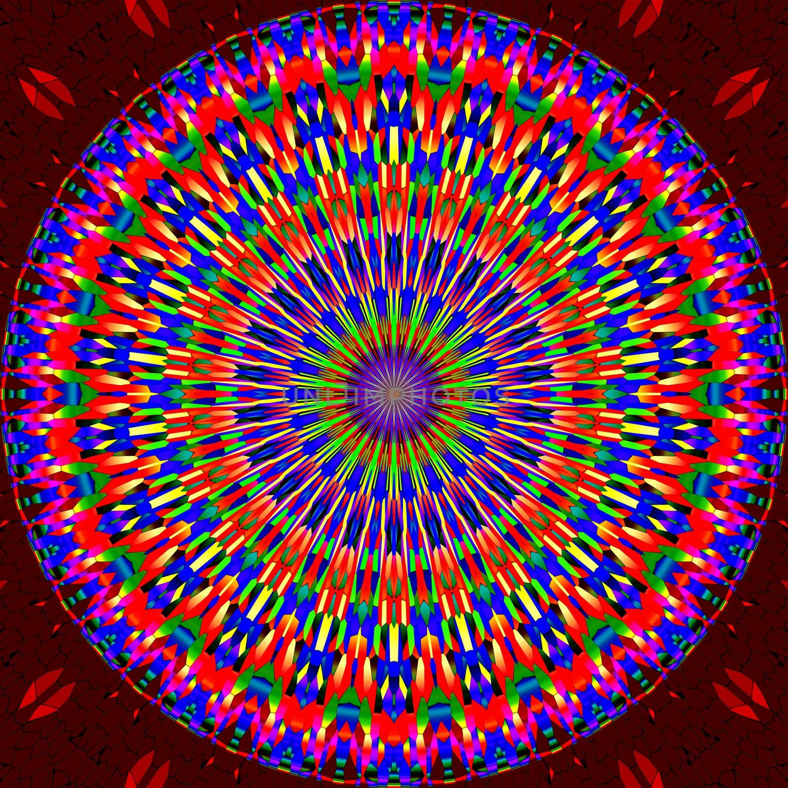 Mandala circle by hamik