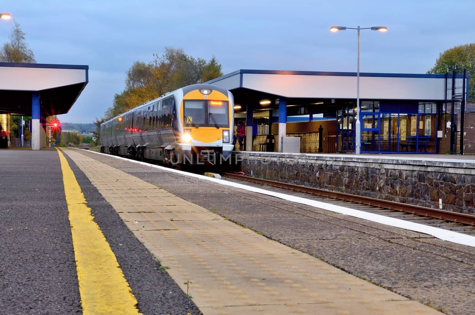 Train station by hamik