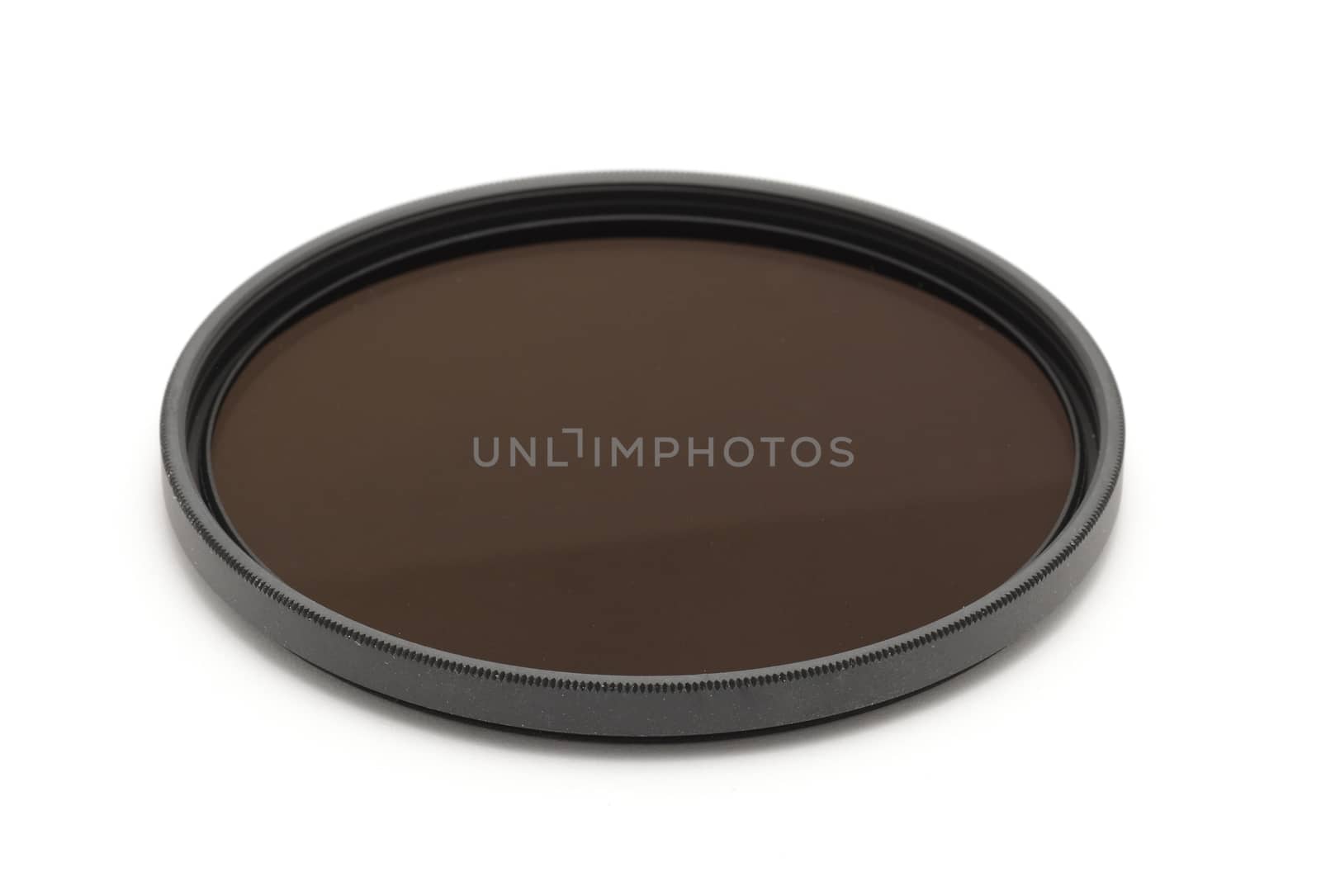 New neutral density filter on a white background.