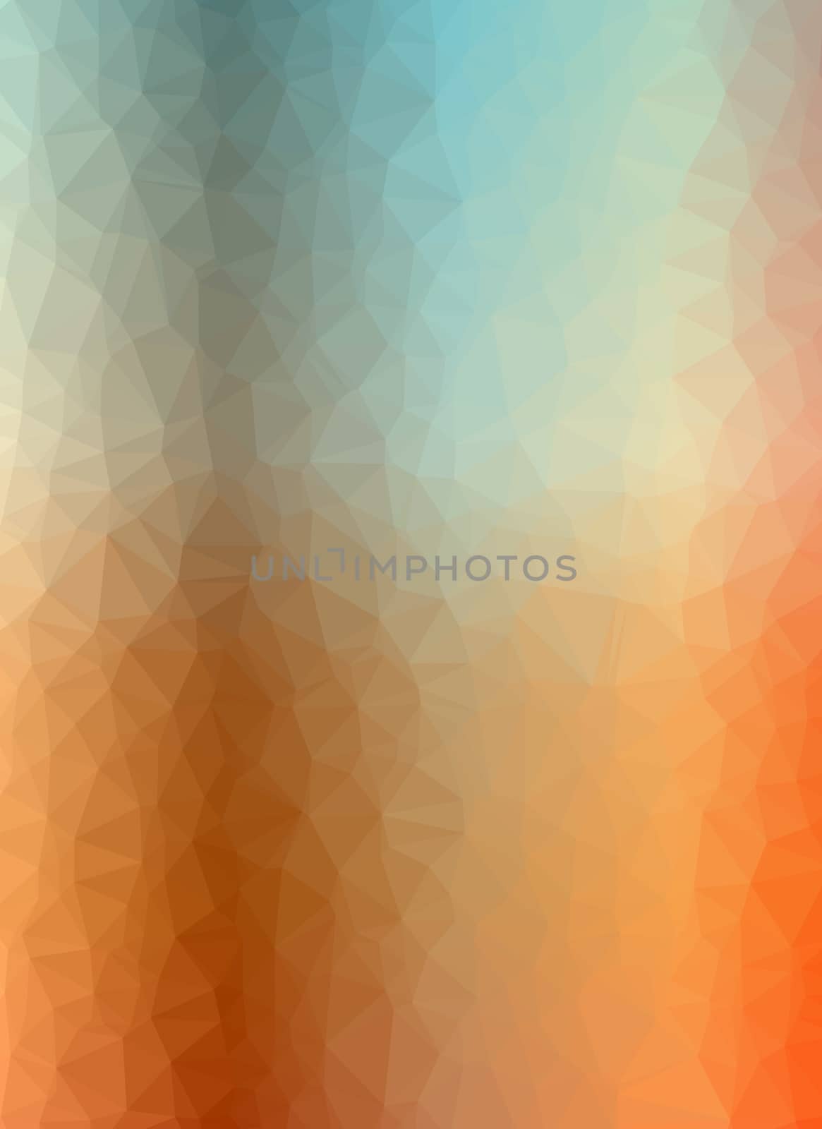 Abstract colors polygonal triangles pattern background.