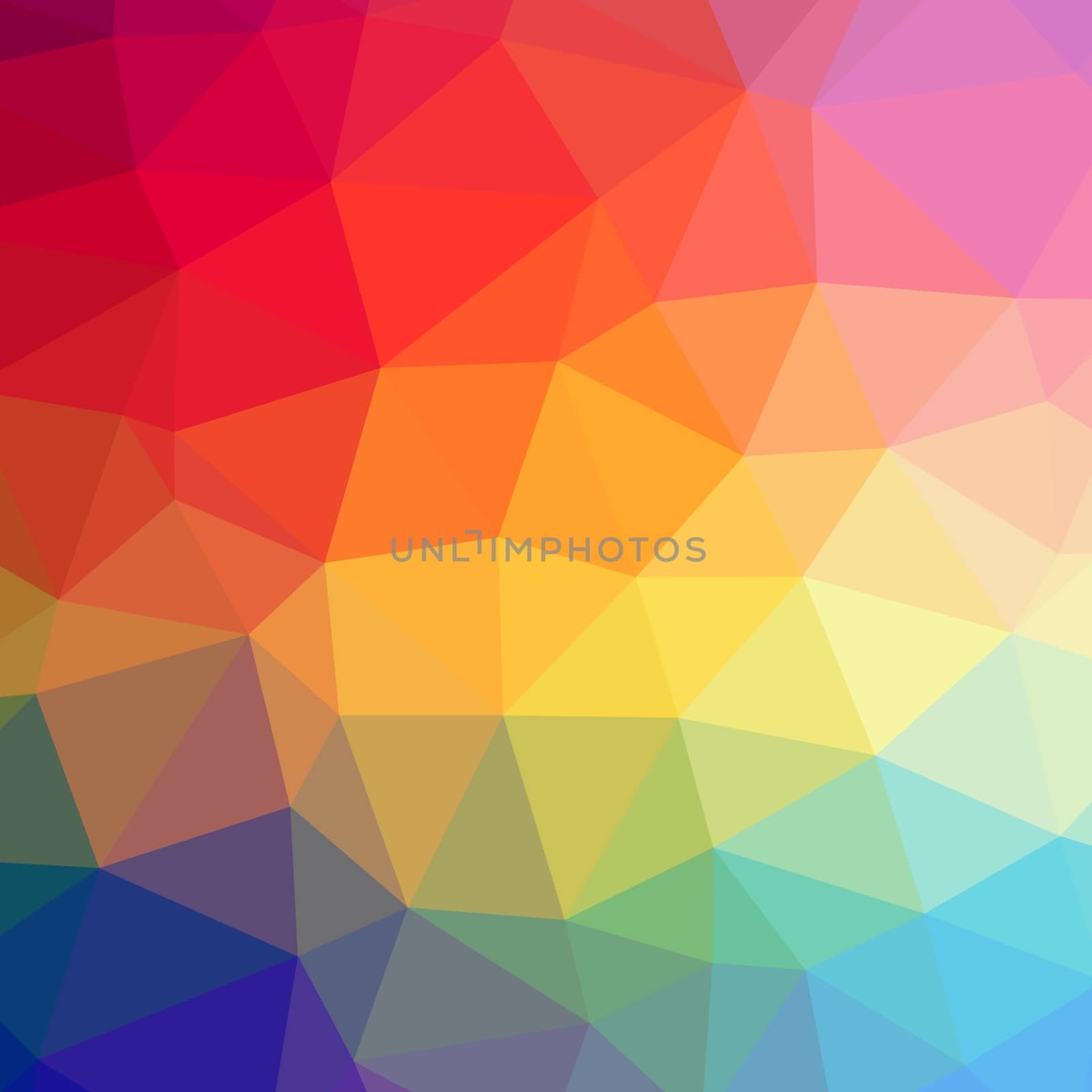 Abstract colors polygonal triangles pattern background.