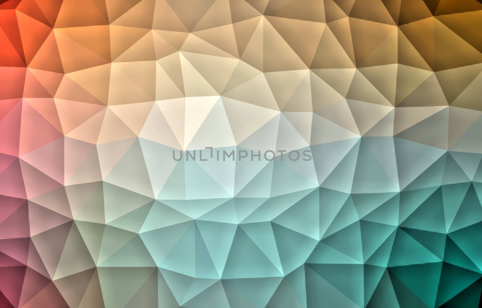 Abstract color polygonal triangle patterns.