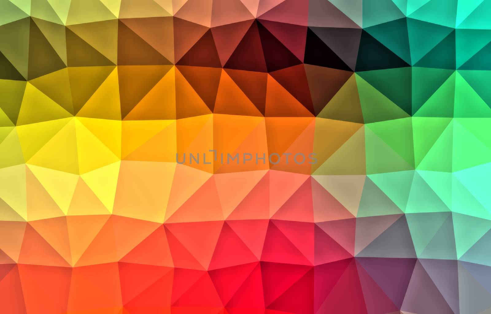 Abstract color polygonal triangle patterns.