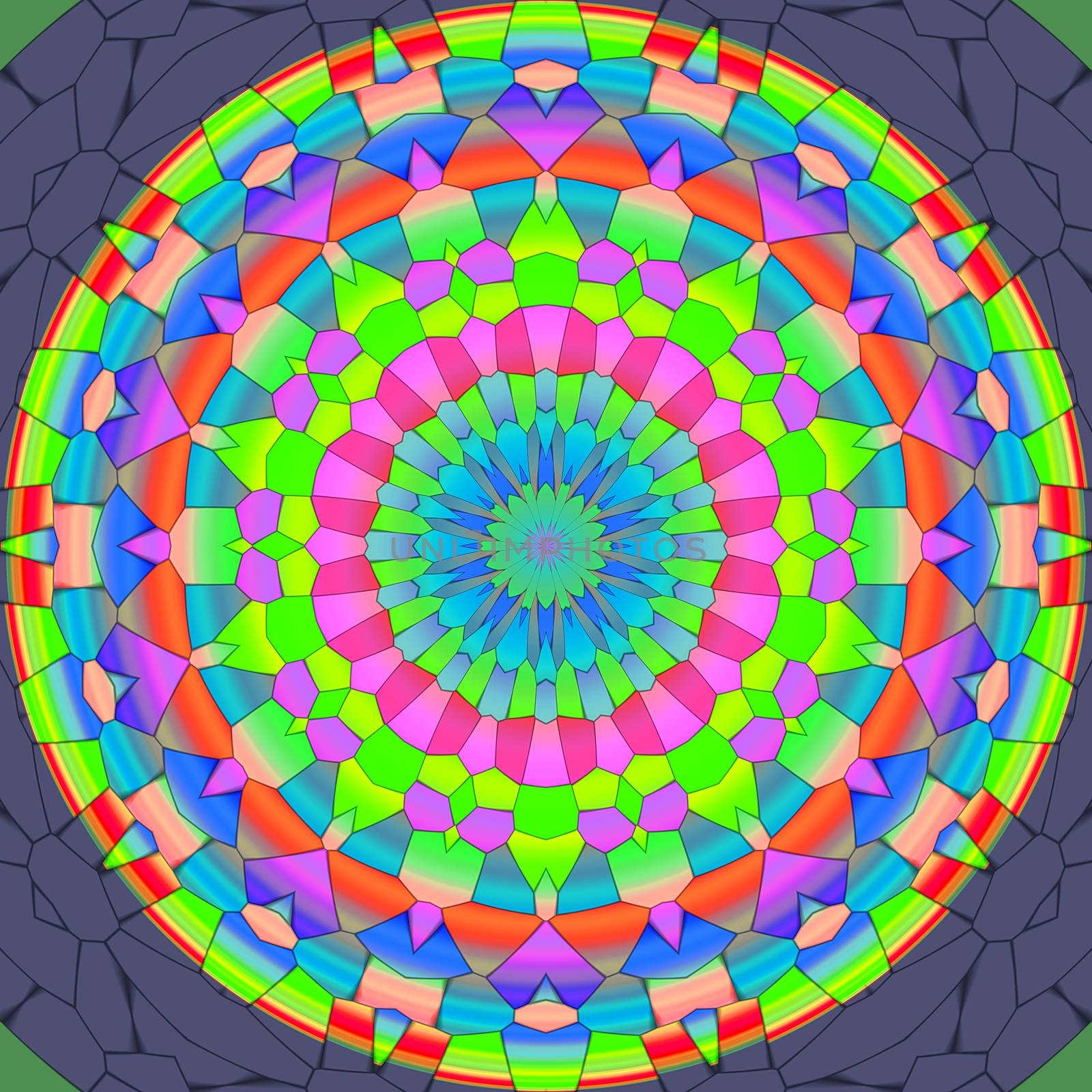 Mandala circle by hamik