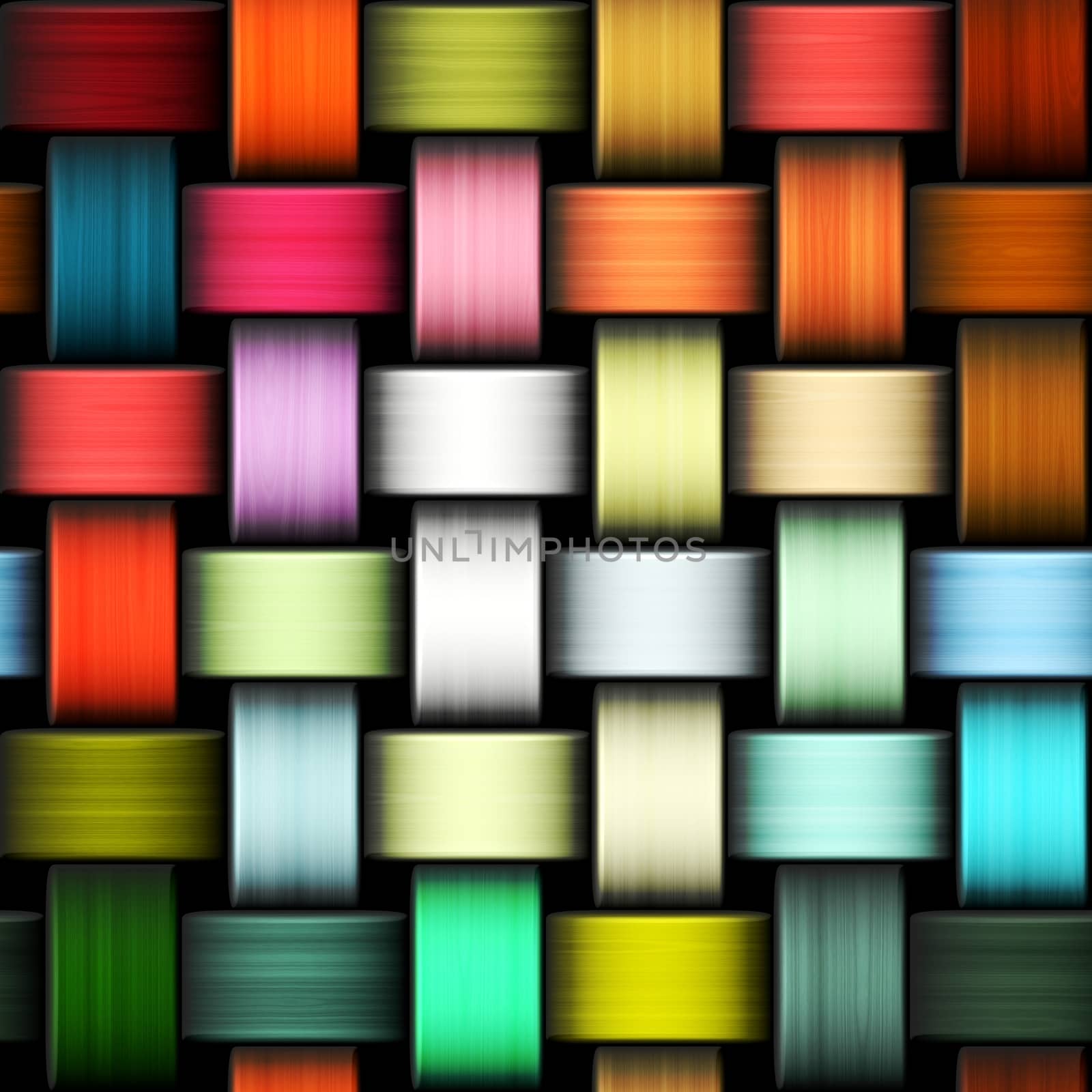 Illustration of the colorful knitted seamless background, texture.