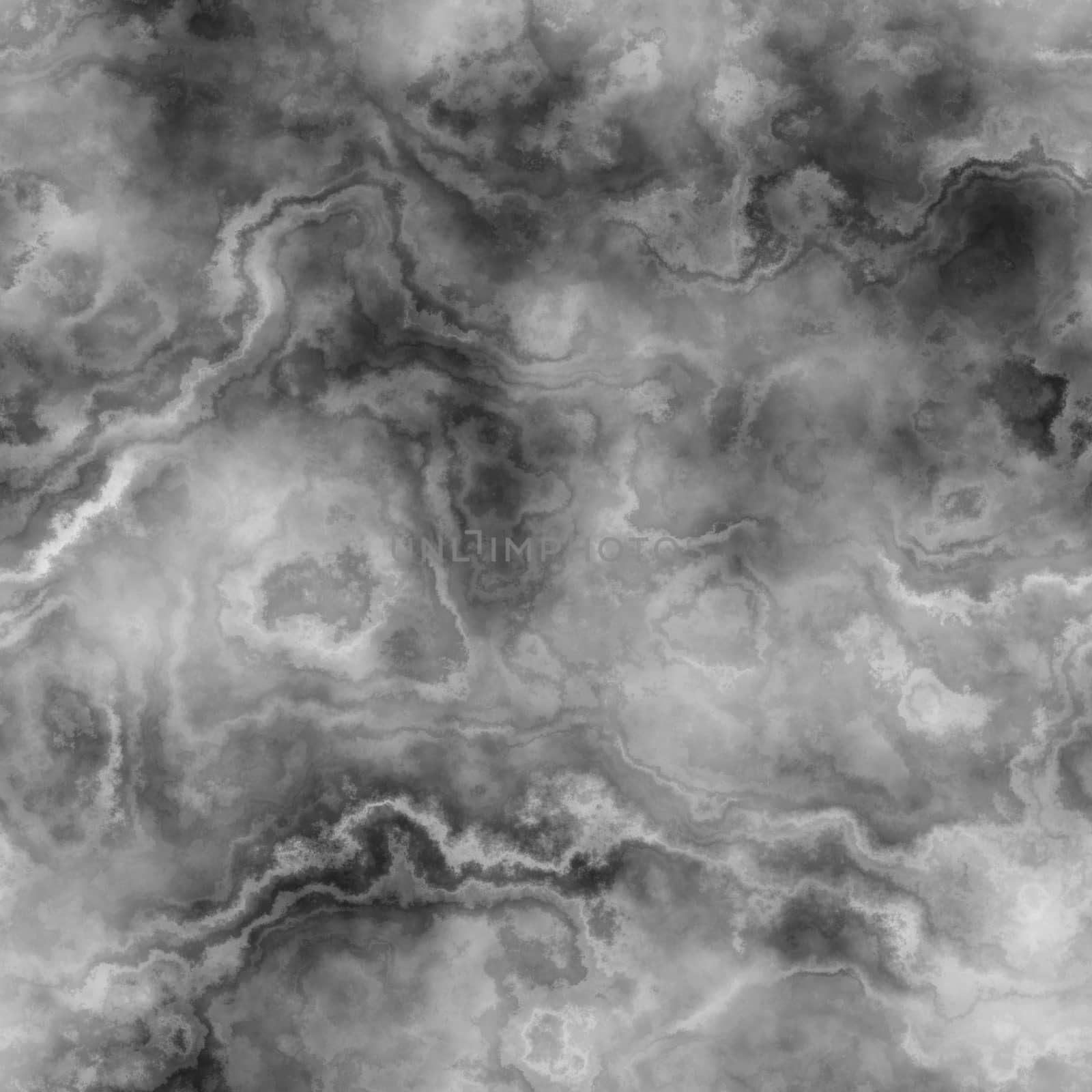 Illustration of marble surface in black and white color.