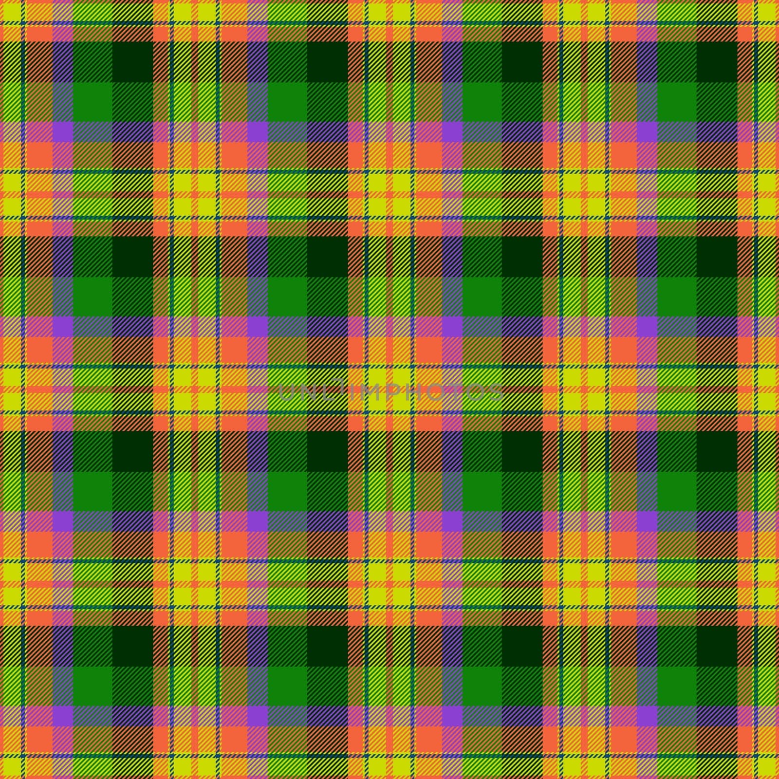 Typical colorful scottish tartan fabric texture.