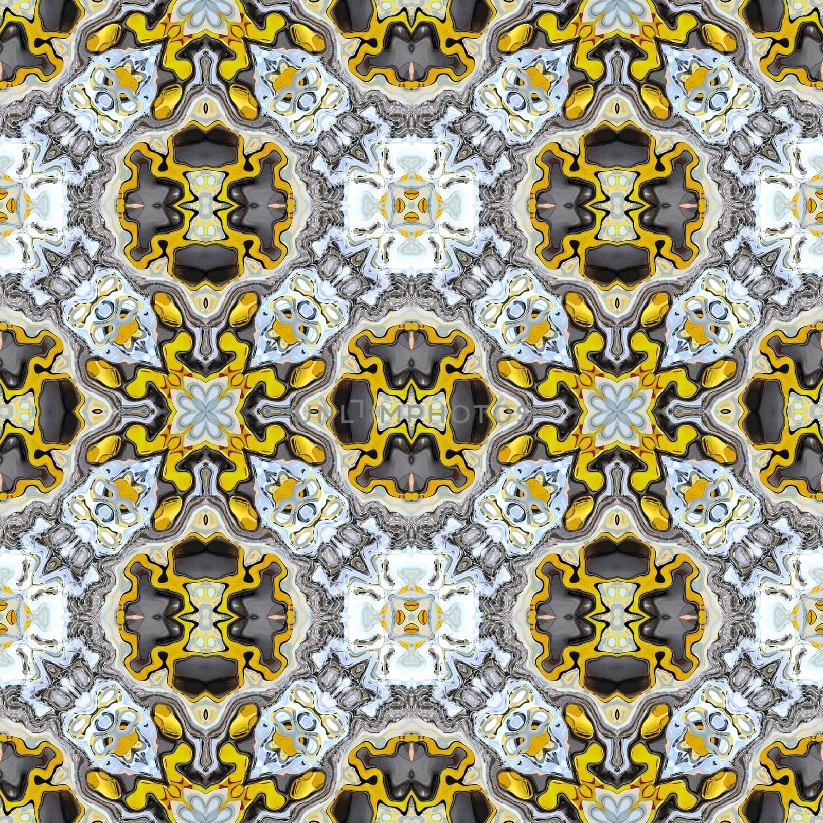 Colorful kaleidoscope pattern. Abstract background ideal for wallpaper pattern and other work.