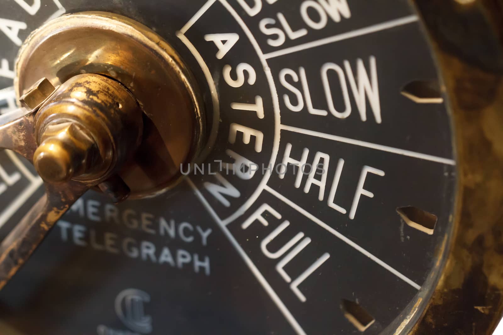 Close up detailed view of historical old wooden and metal machines.