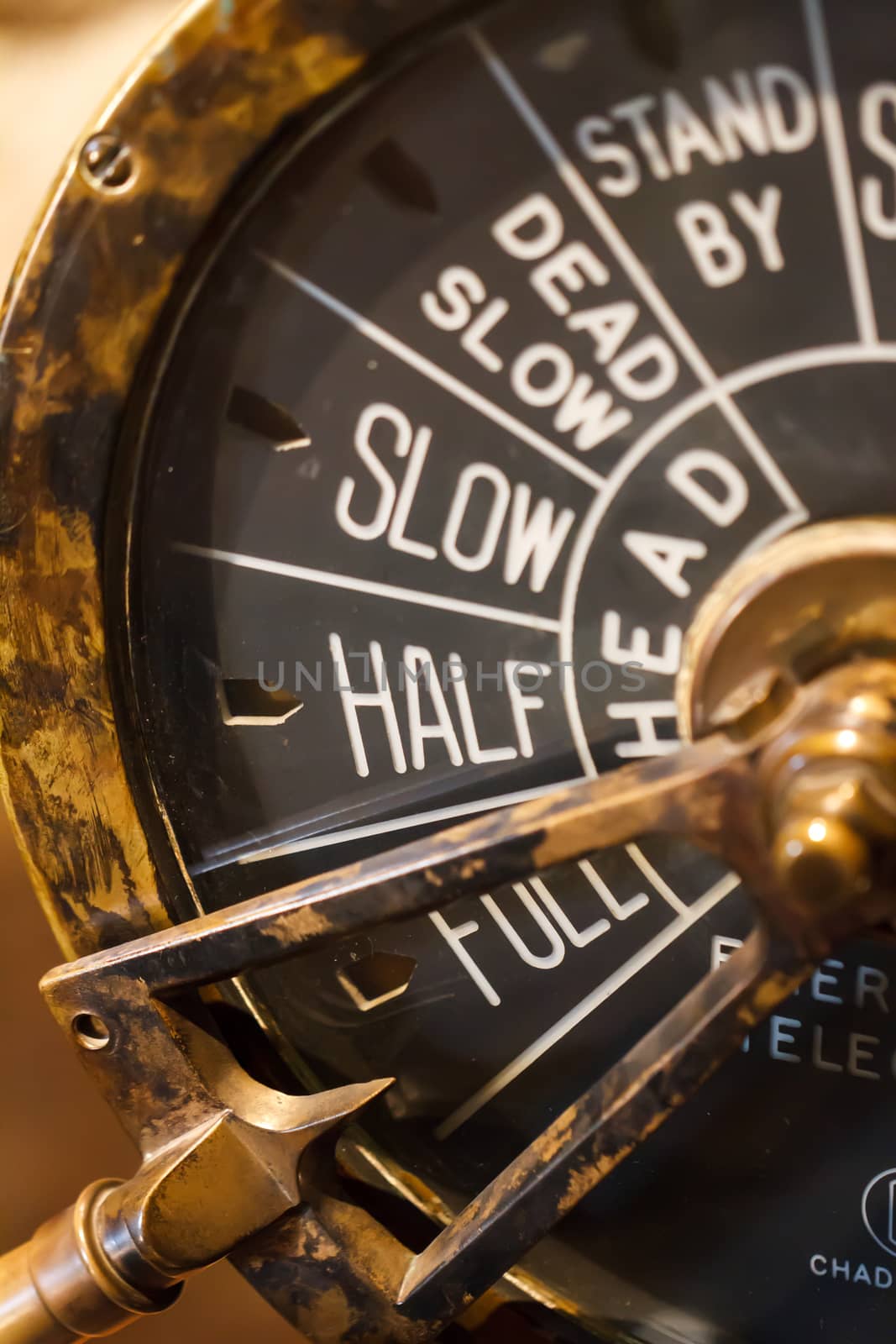 Close up detailed view of historical old wooden and metal machines.