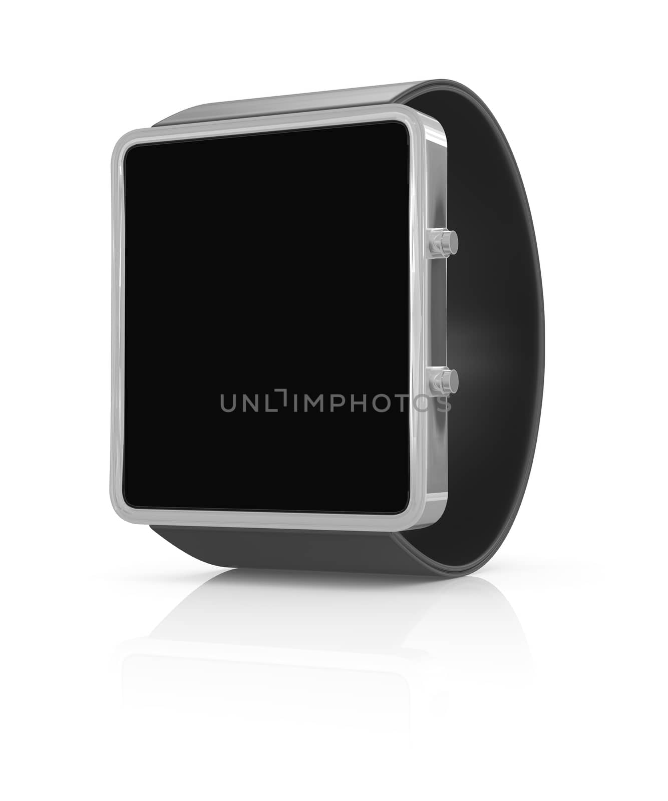 Smart watch new technology electronic device by cherezoff