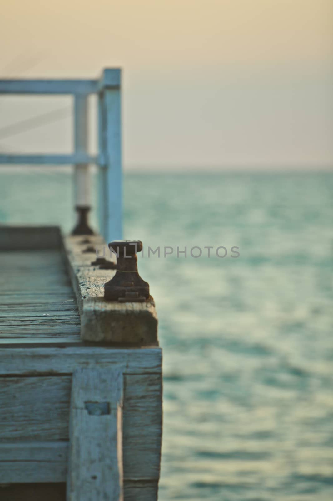 Wooden pier by instinia
