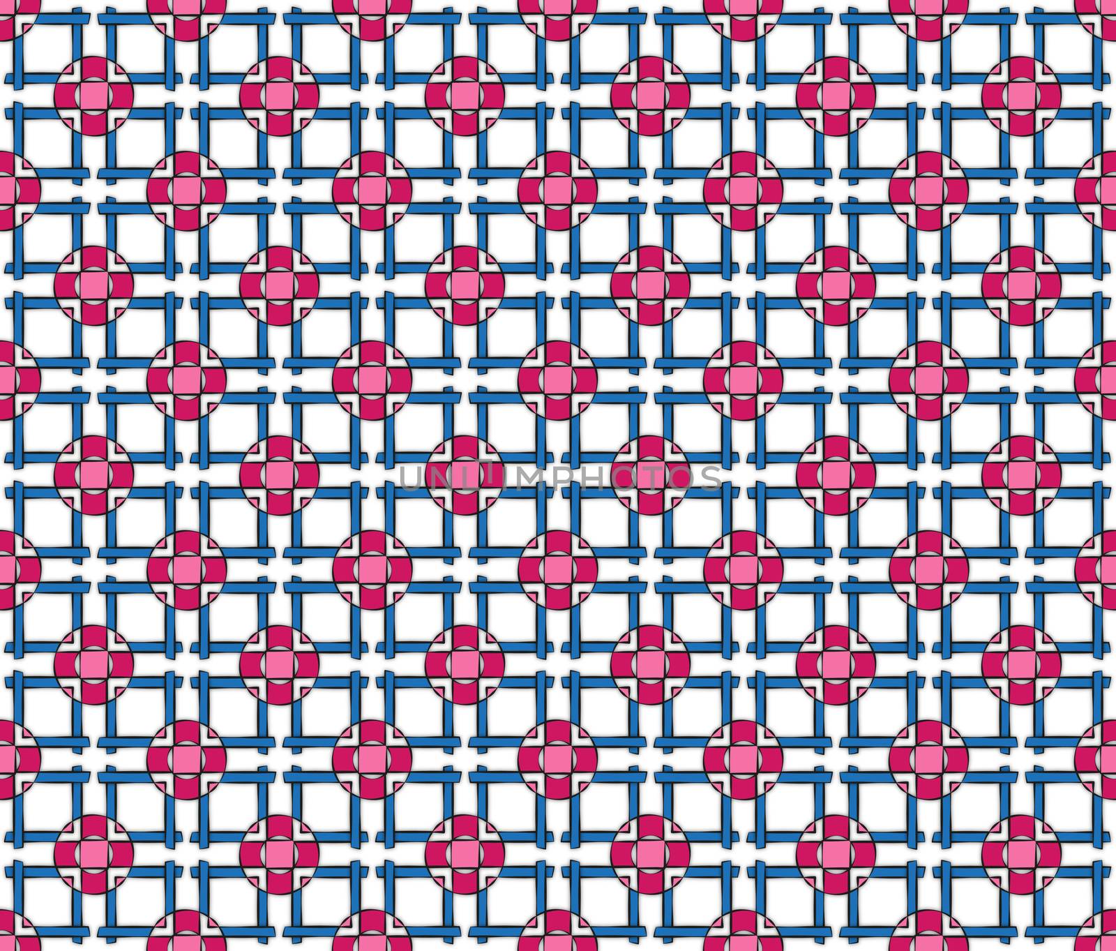 blue and pink Cross abstract textile pattern or paper background
