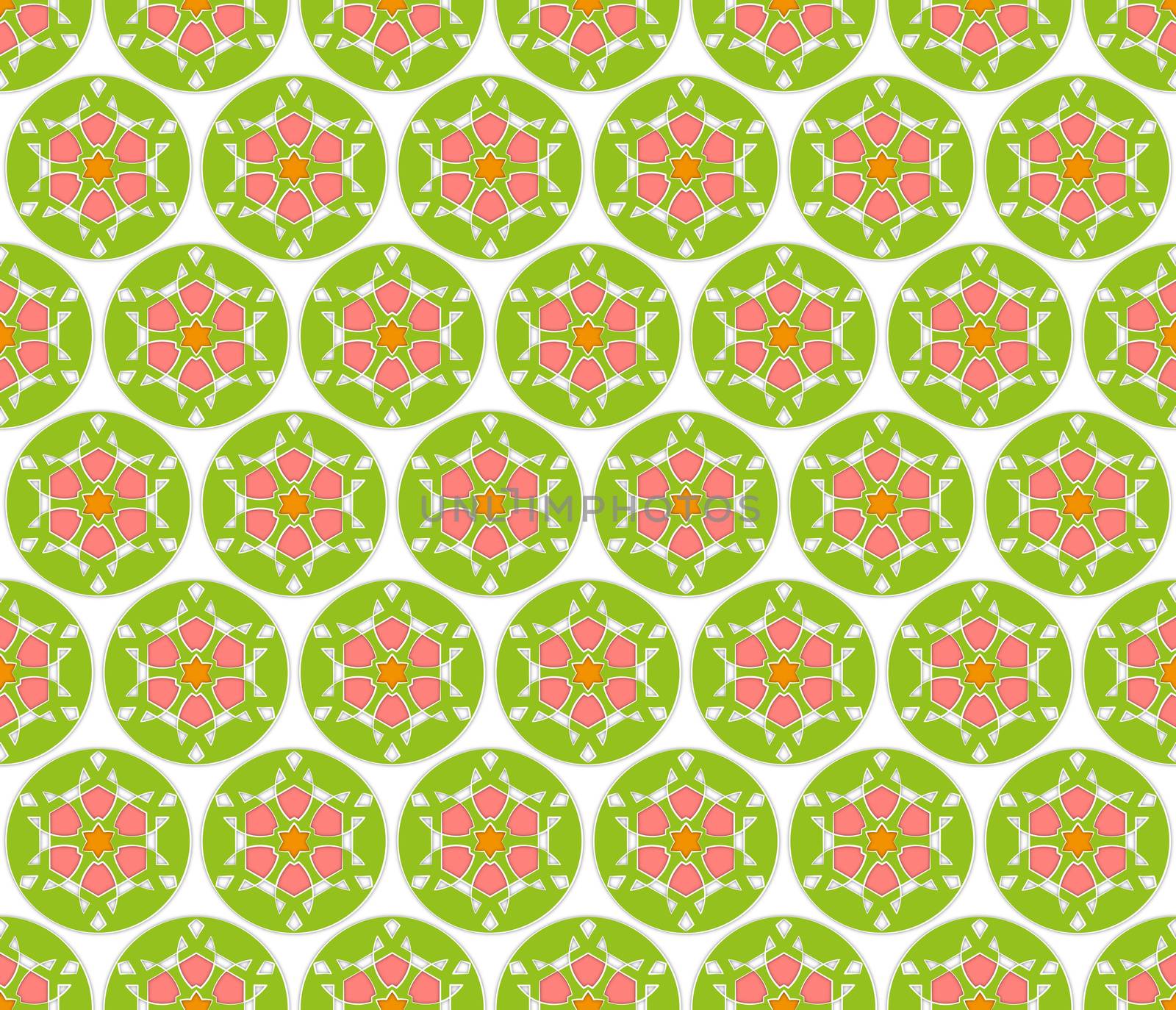 background or textile pattern mandala flower ring