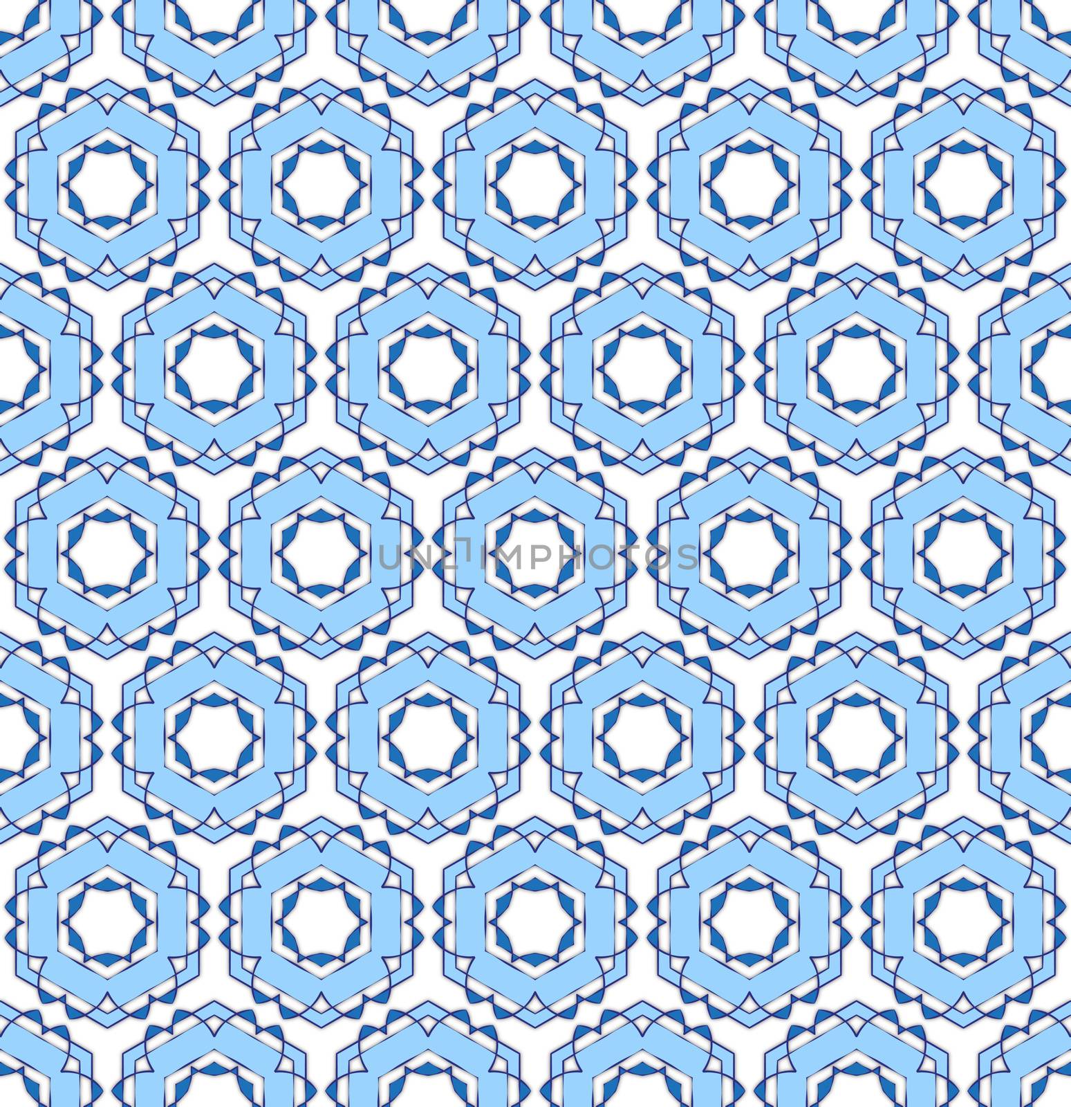 abstract background or textile pattern pale blue snow flowers