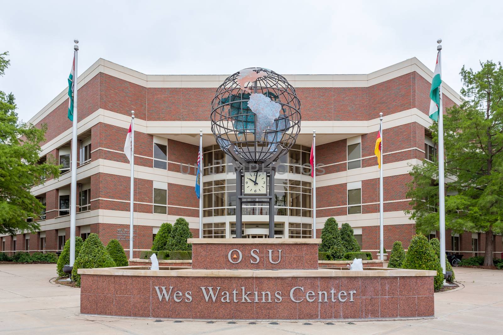 STILLWATER, OK/USA - MAY 20, 2016: Wes Watkins Center on the campus of Oklahoma State University.