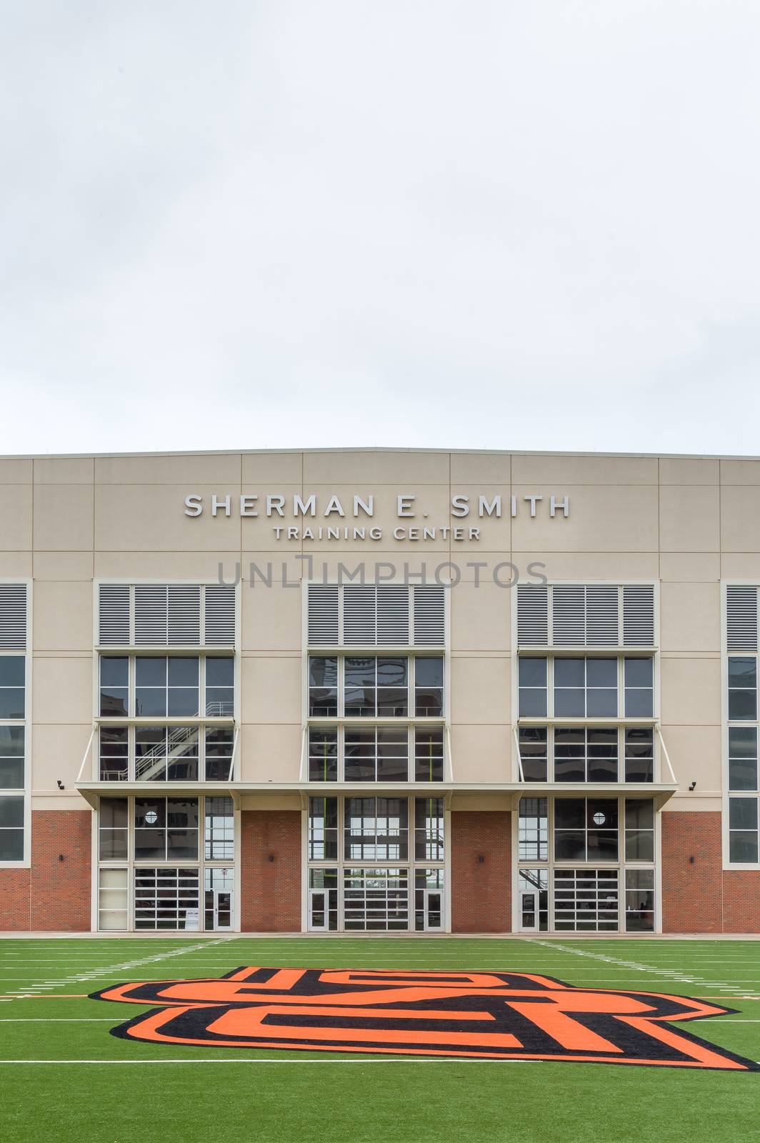STILLWATER, OK/USA - MAY 20, 2016: Sherman E. Smith Training Center on the campus of Oklahoma State University.
