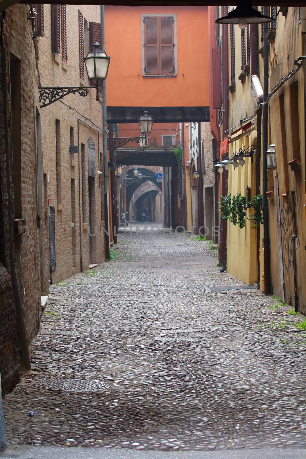 Classical medieval streets.