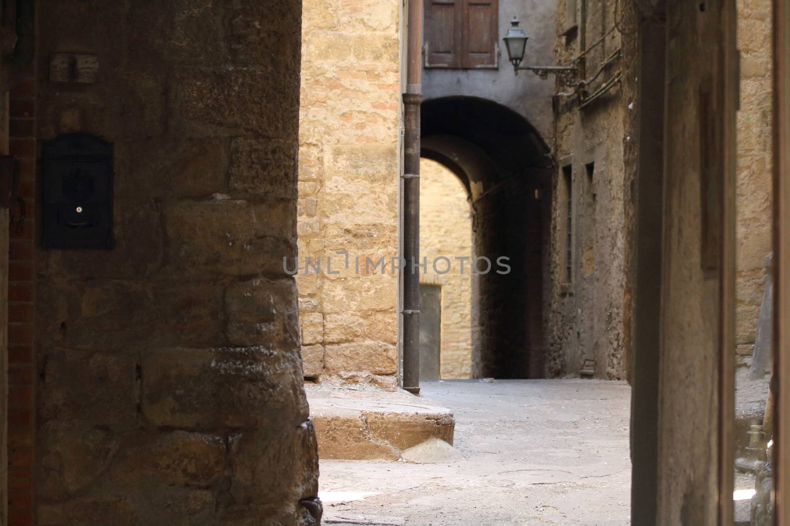 Classical medieval streets.