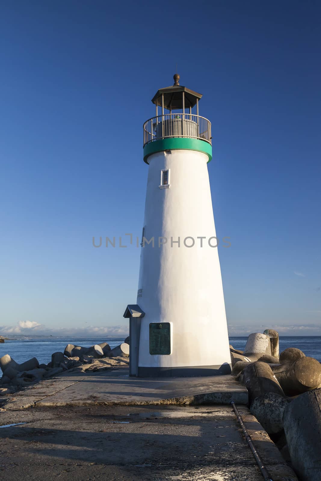 Lighthouse Walton on Santa Cruz Shore by hanusst