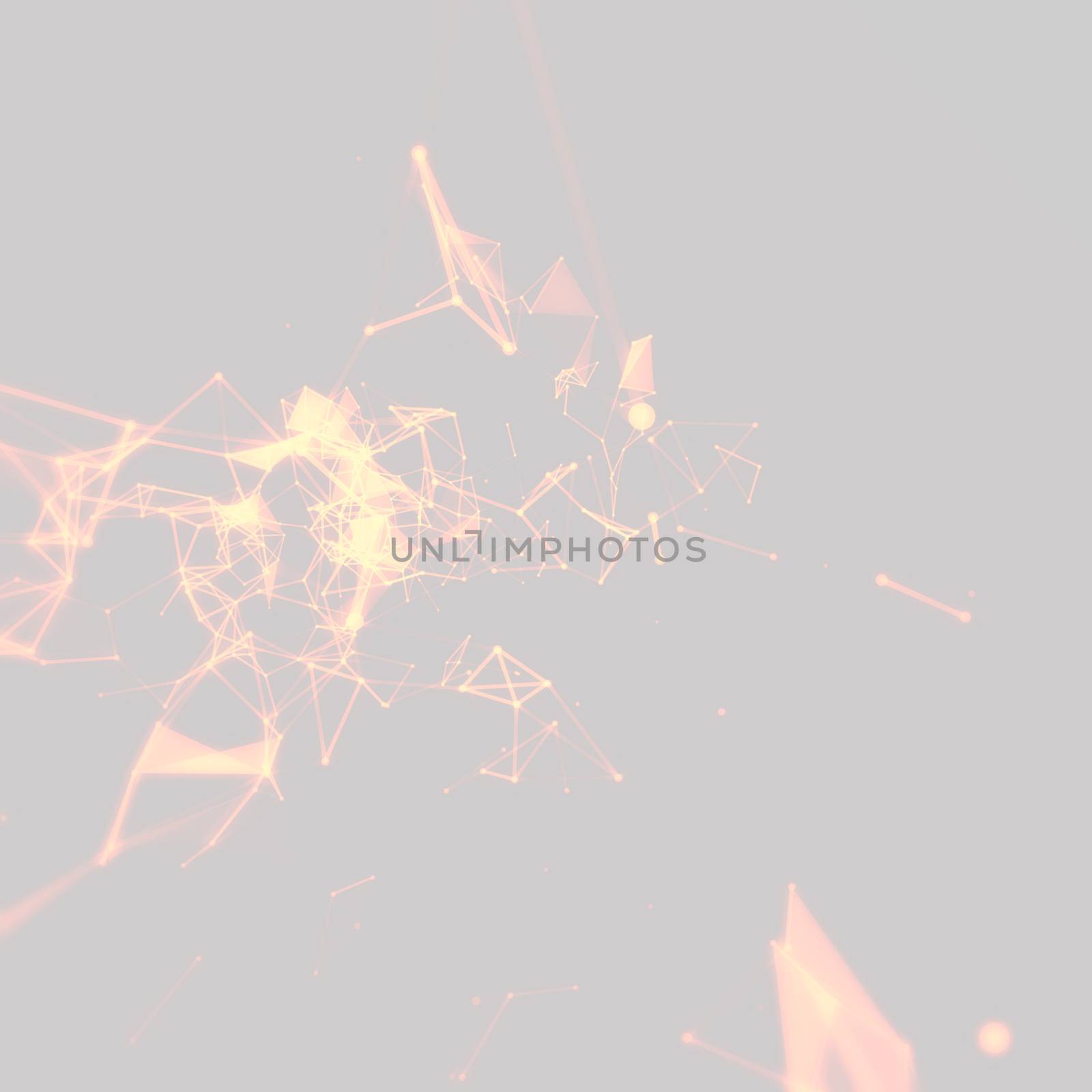 Abstract network connection background by sermax55