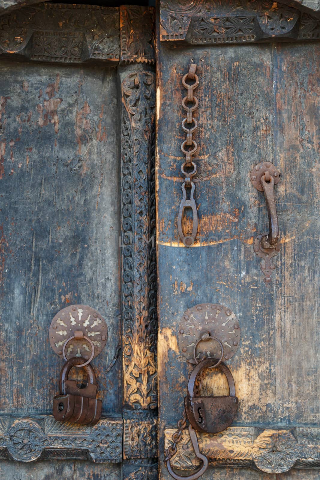 Historical Wooden Door by niglaynike