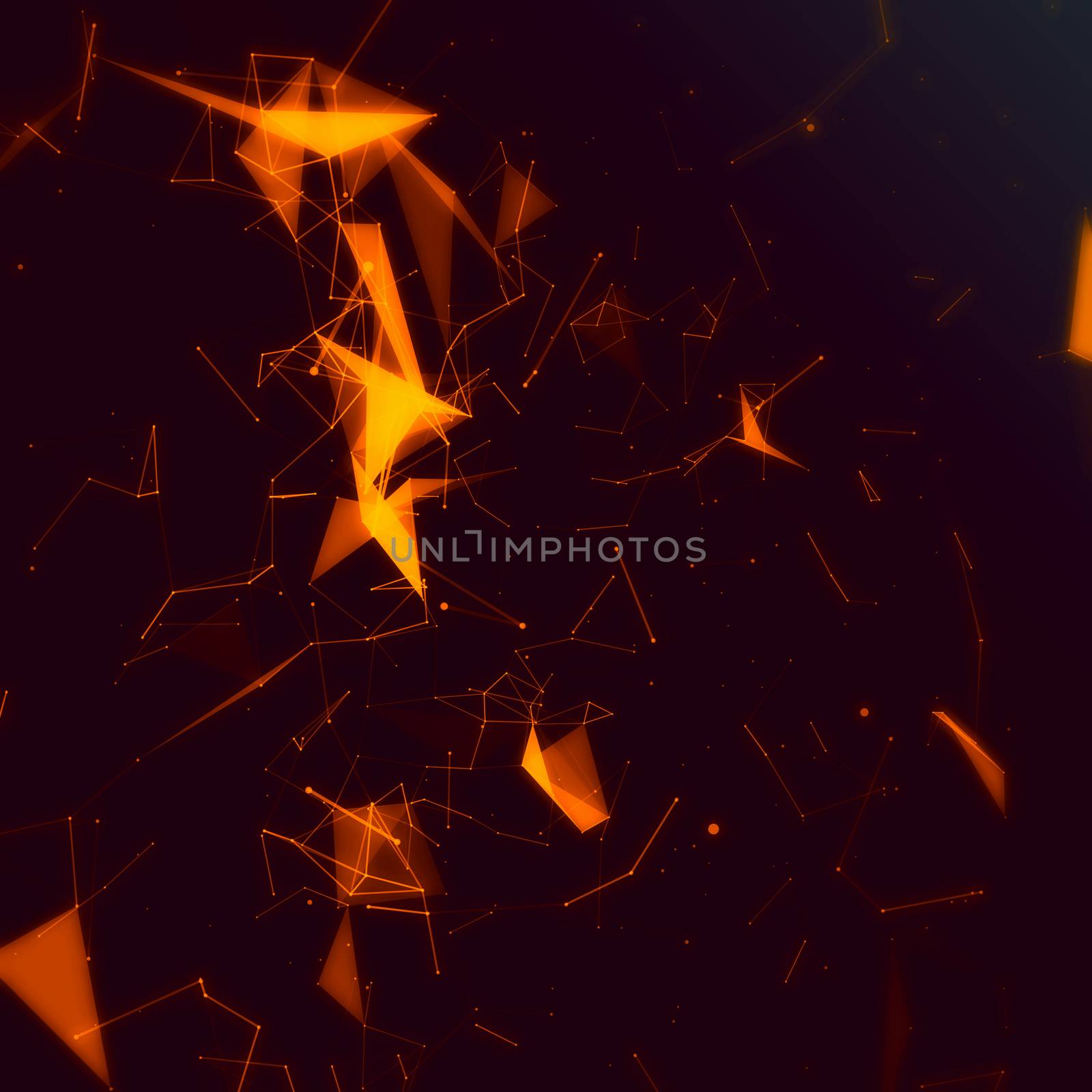 Abstract network connection background by sermax55