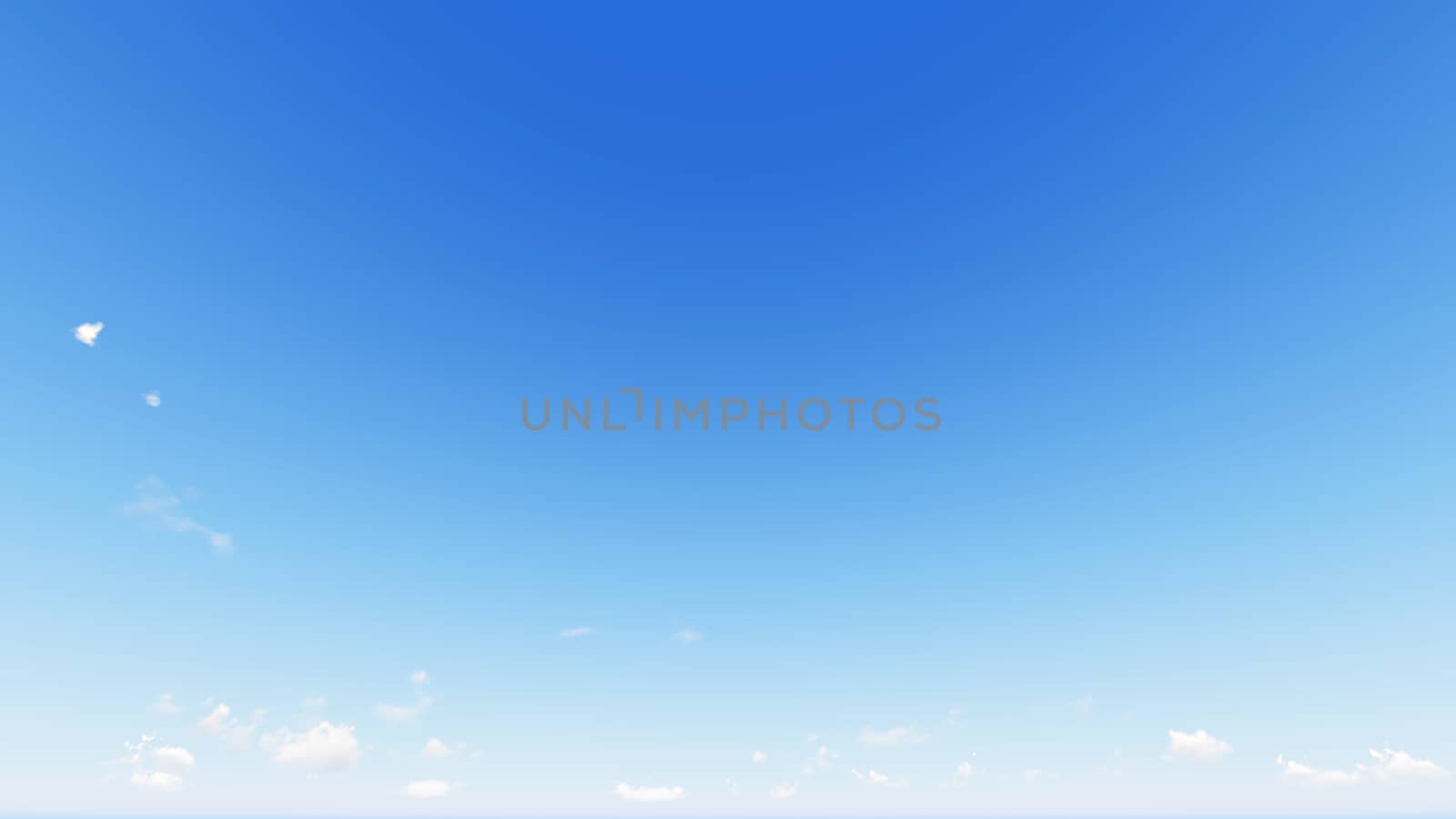 Cloudy blue sky abstract background, blue sky background with tiny clouds, 3d rendering

