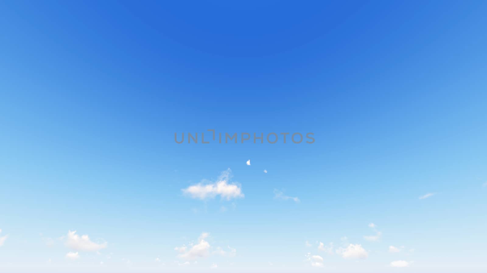 Cloudy blue sky abstract background, blue sky background with tiny clouds, 3d rendering

