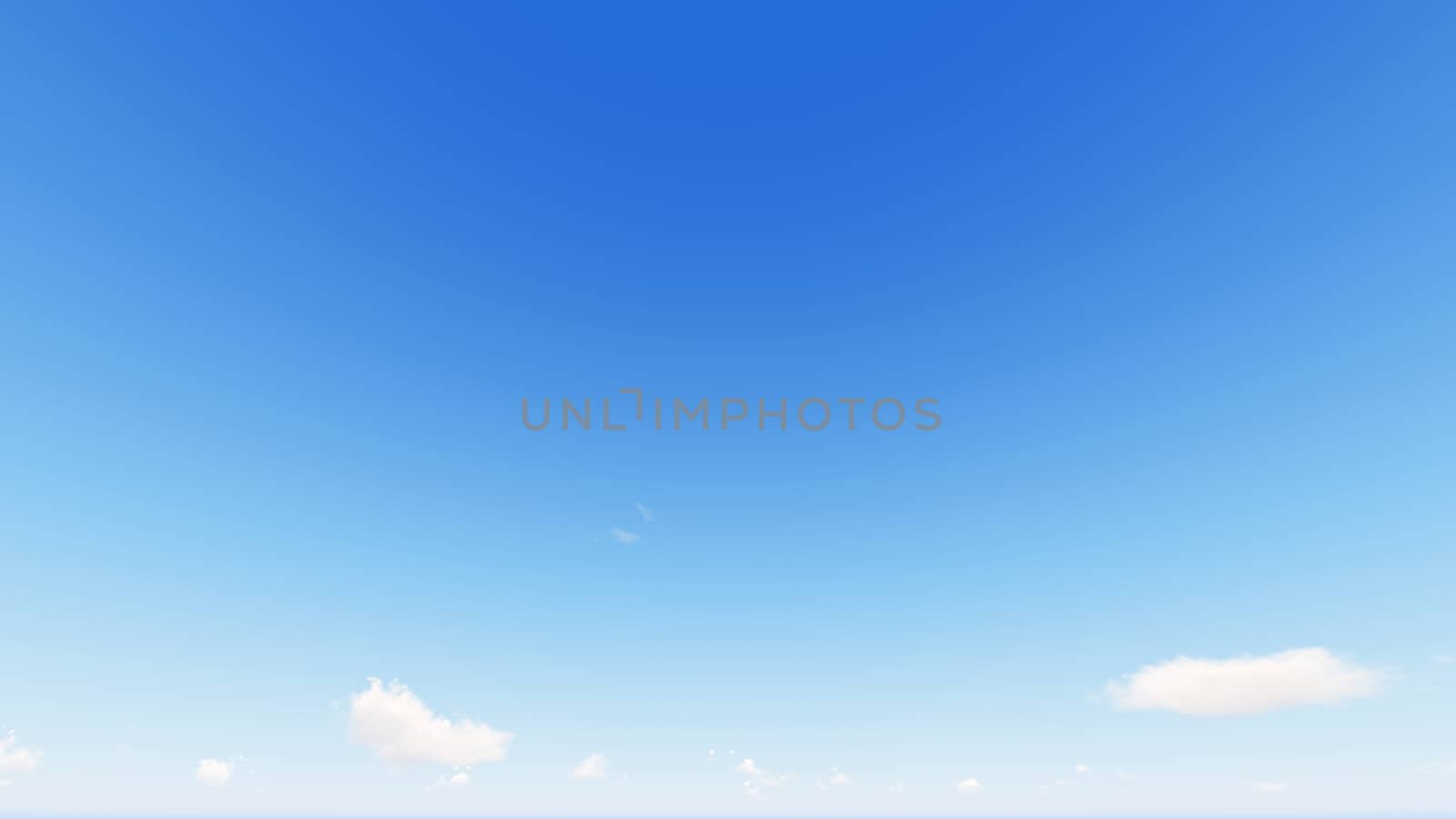 Cloudy blue sky abstract background, blue sky background with tiny clouds, 3d rendering

