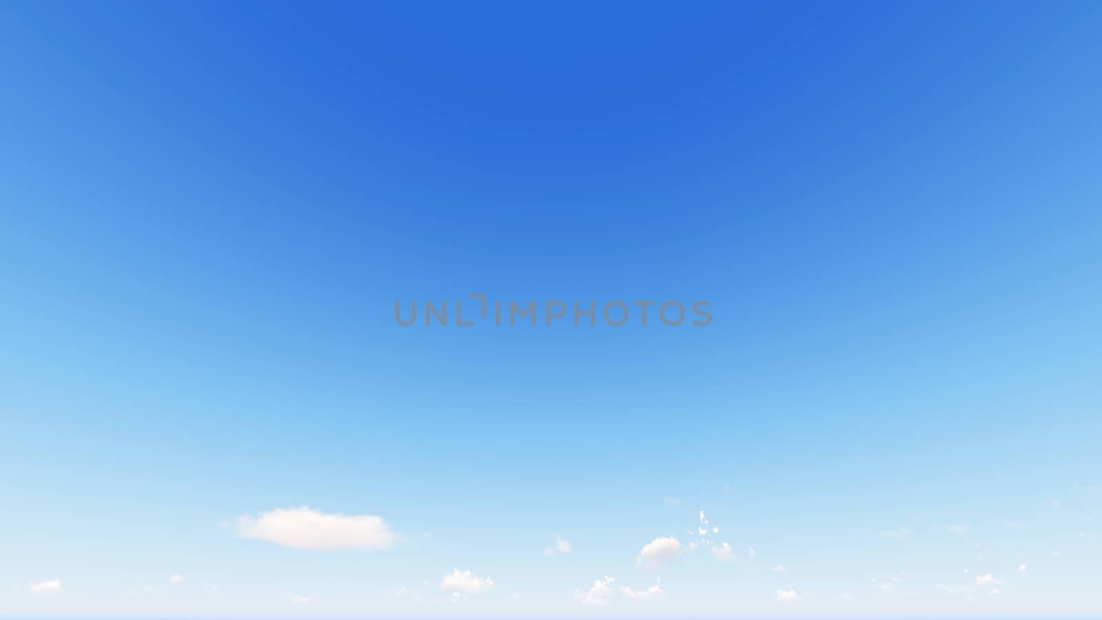 Cloudy blue sky abstract background, blue sky background with tiny clouds, 3d rendering

