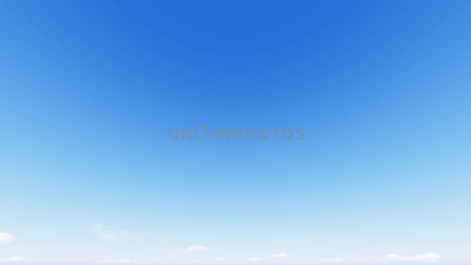 Cloudy blue sky abstract background, blue sky background with tiny clouds, 3d rendering

