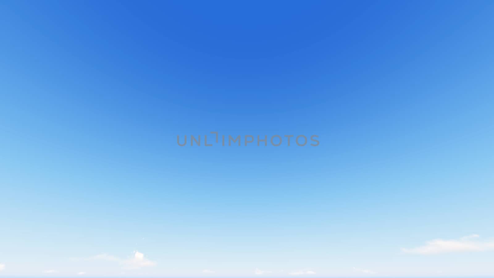 Cloudy blue sky abstract background, blue sky background with tiny clouds, 3d rendering

