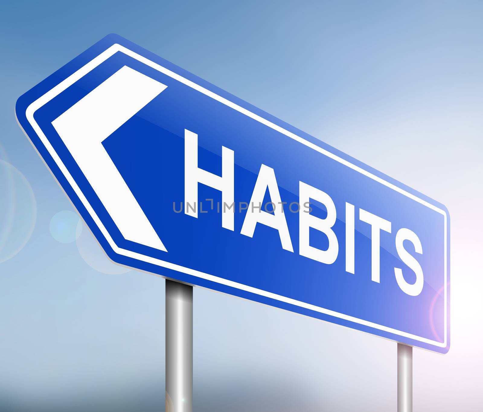 Habits sign concept. by 72soul