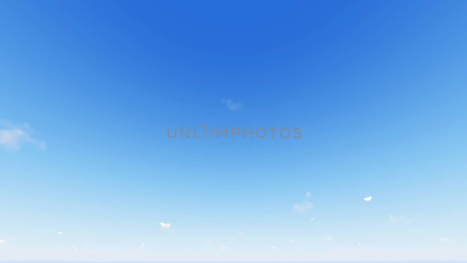 Cloudy blue sky abstract background, blue sky background with tiny clouds, 3d rendering

