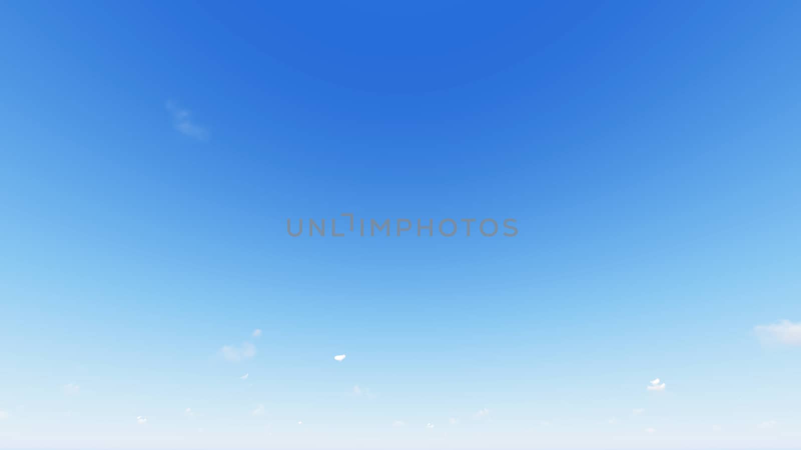 Cloudy blue sky abstract background, blue sky background with tiny clouds, 3d rendering

