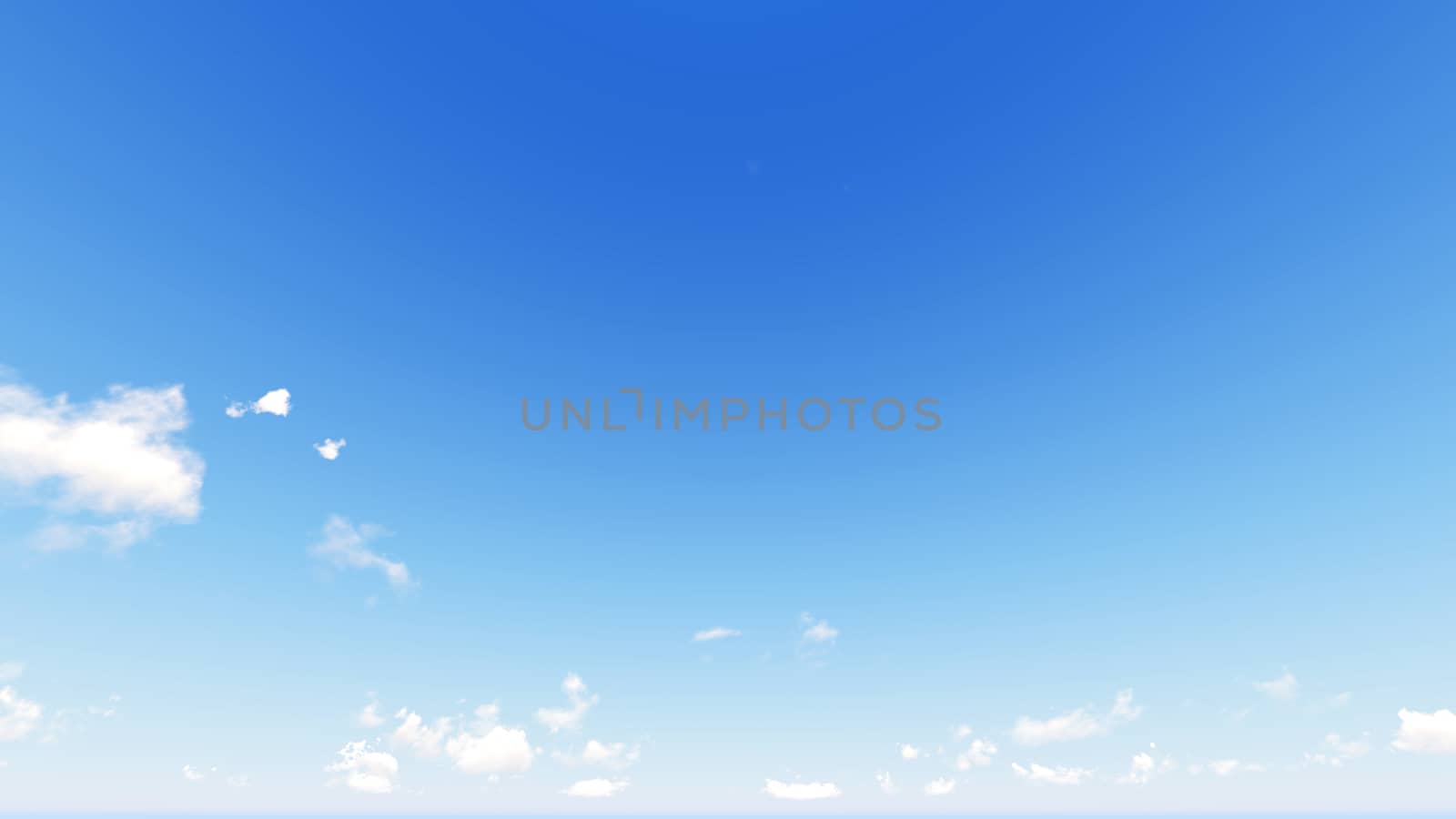 Cloudy blue sky abstract background, blue sky background with tiny clouds, 3d rendering

