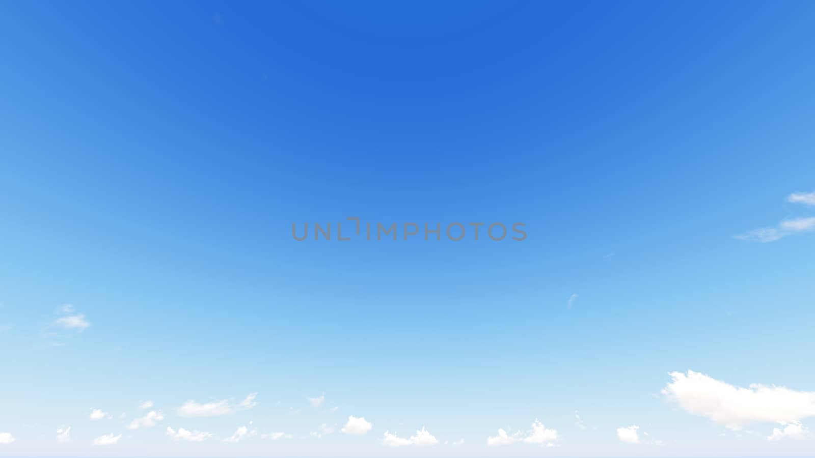 Cloudy blue sky abstract background, blue sky background with tiny clouds, 3d rendering

