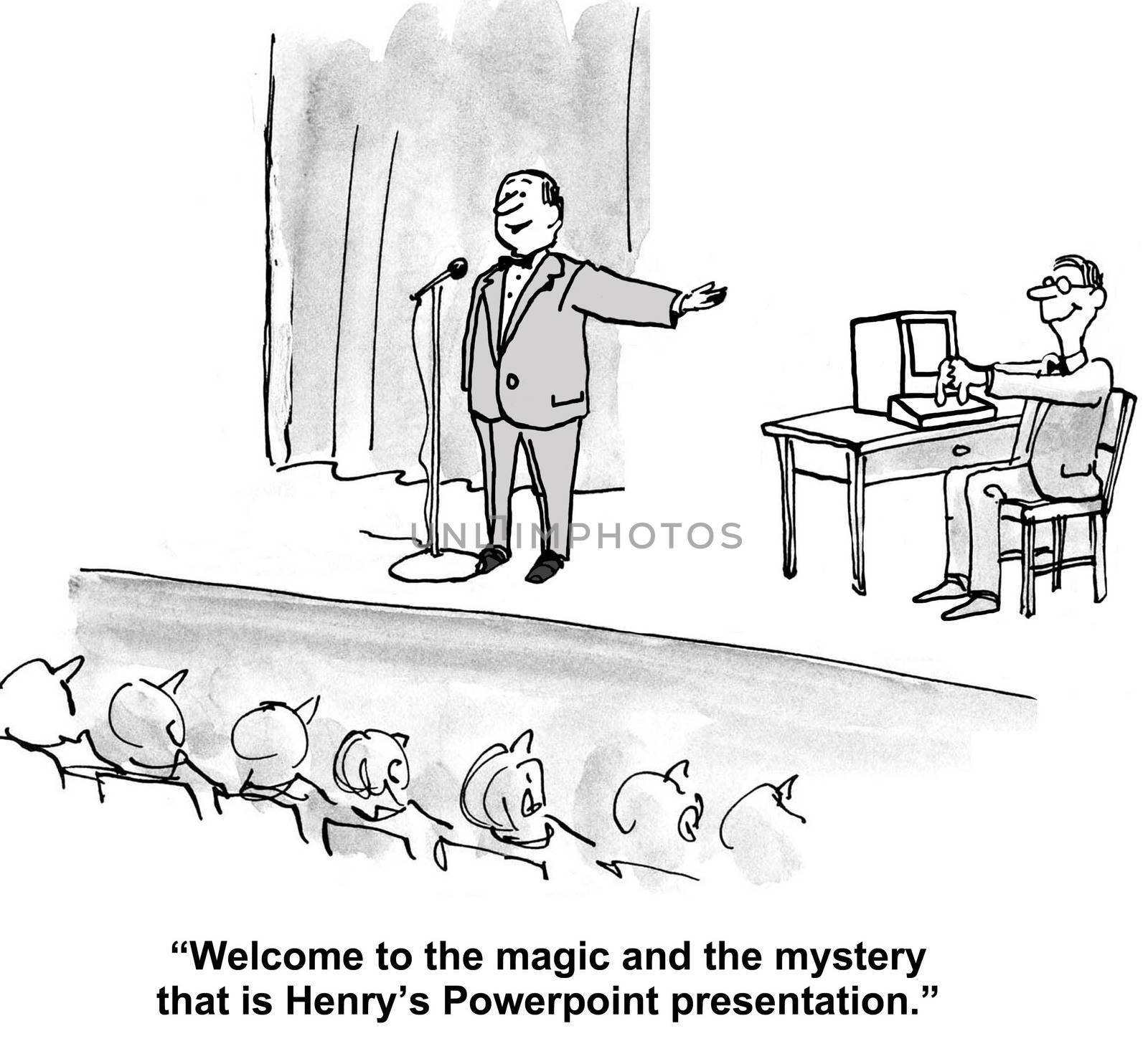"Welcome to the magic and the mystery."