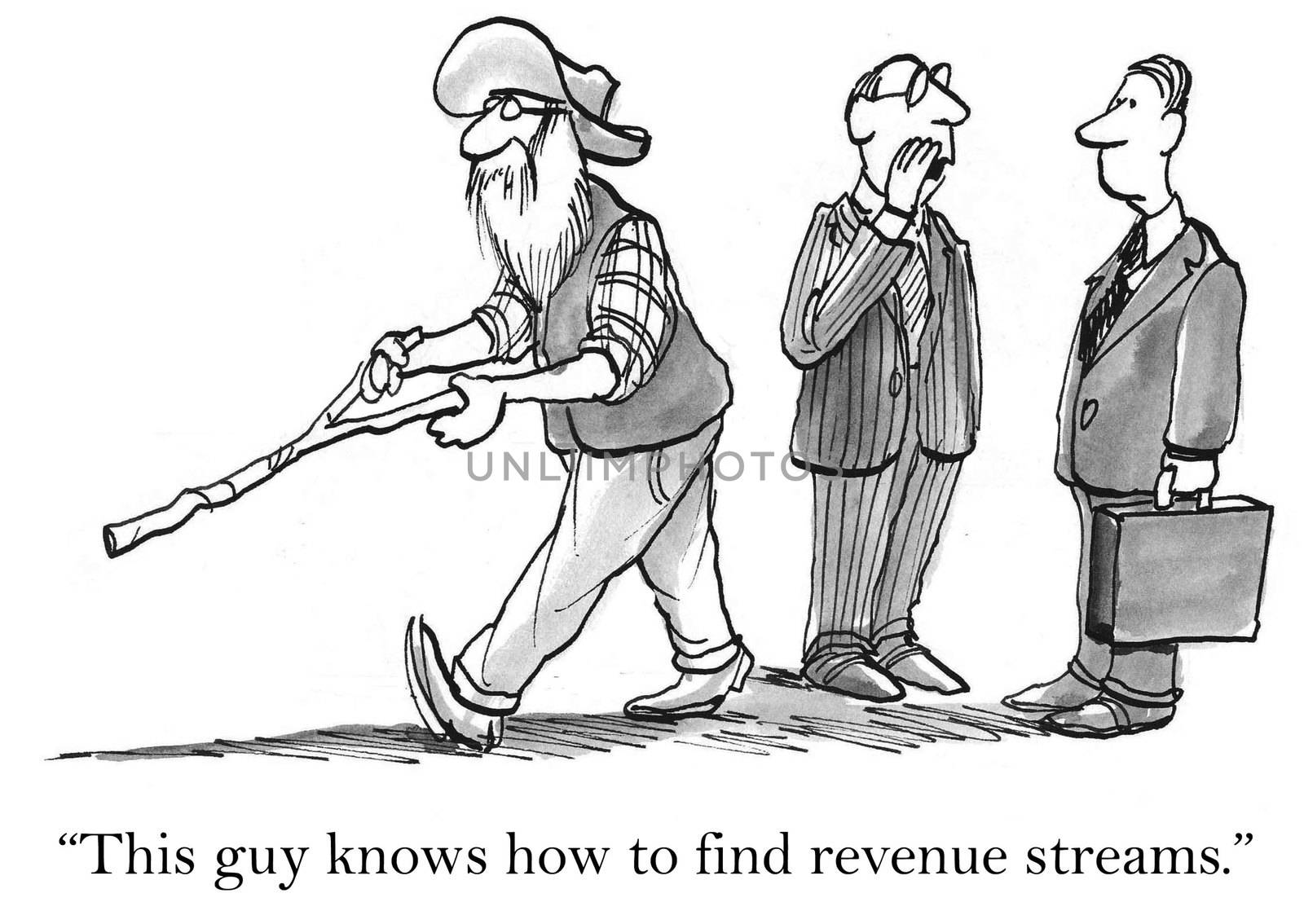 "This guy knows how to find revenue streams."