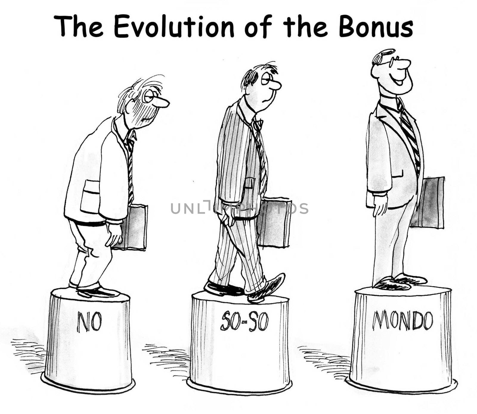 The evolution of the bonus on pedestal by andrewgenn