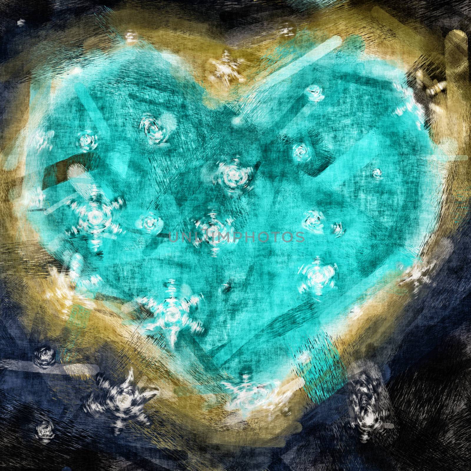Snow heart by w20er