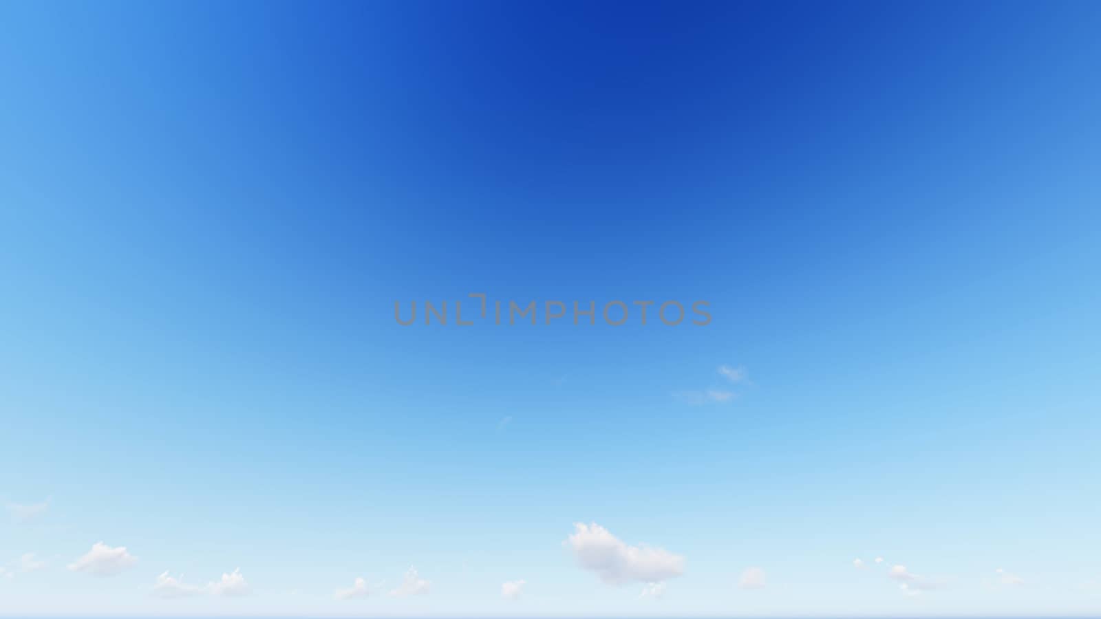 Cloudy blue sky abstract background, blue sky background with tiny clouds, 3d rendering

